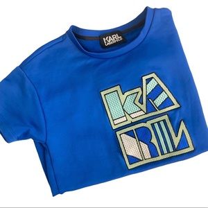 KARL LAGERFELD Futuretro Karl sweater